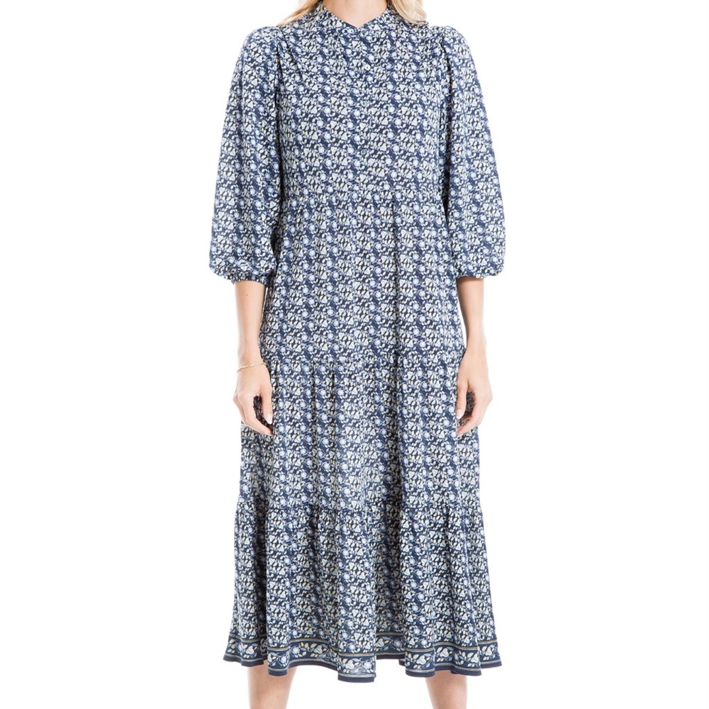 Blue Max Studio Midi Dress Size Small